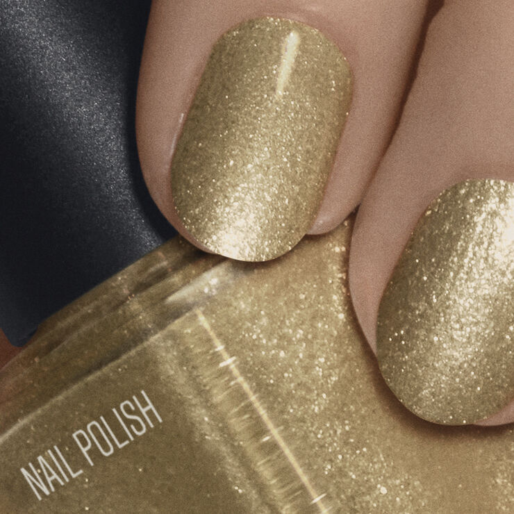 Nilens Jord Nail Polish Glitter Gold