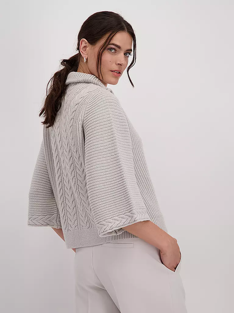MONARI Strickjacke creme