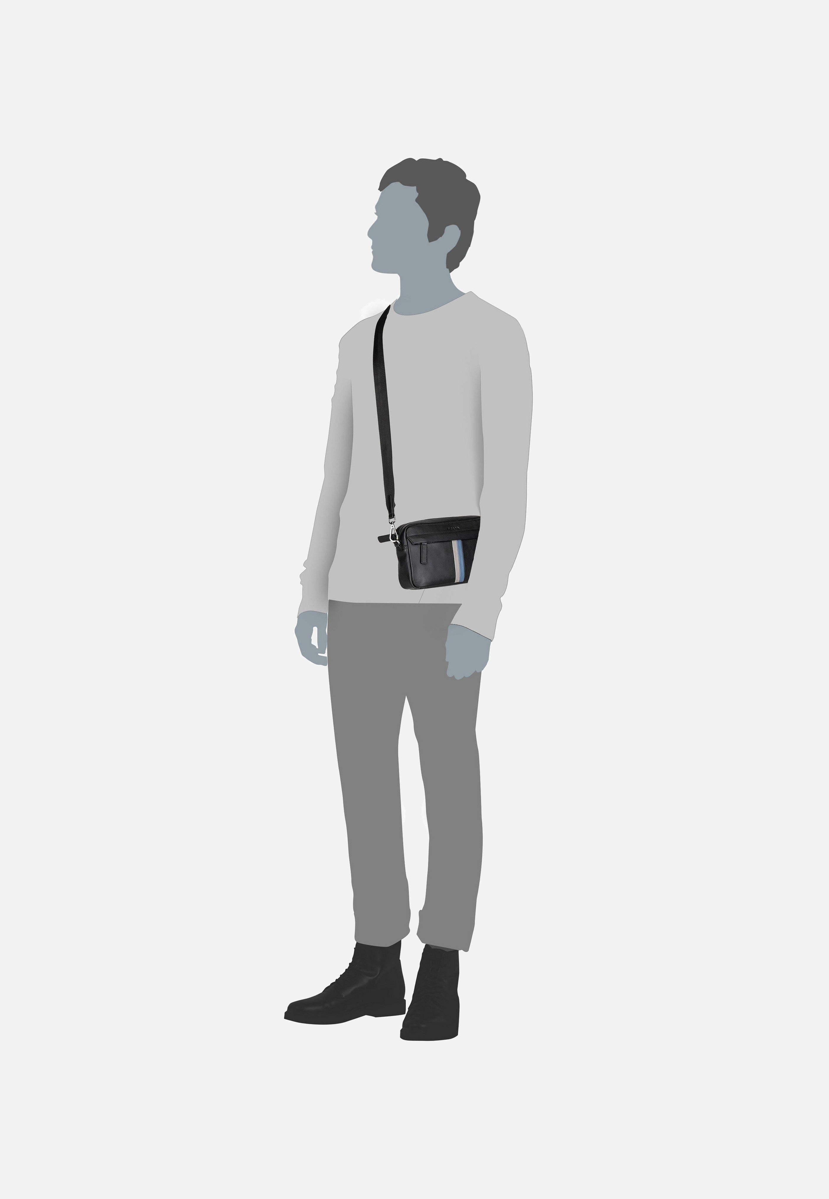 Horizon 1230 Schwarz - Crossbody Bag