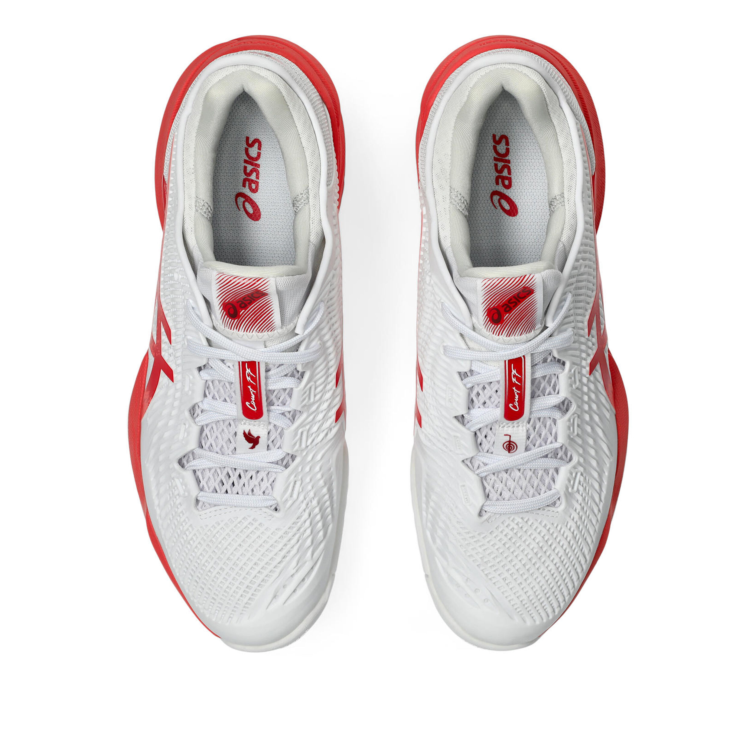 ASICS Court FF 3 Novak Chaussures Toutes Surfaces Hommes - Blanc , Corail