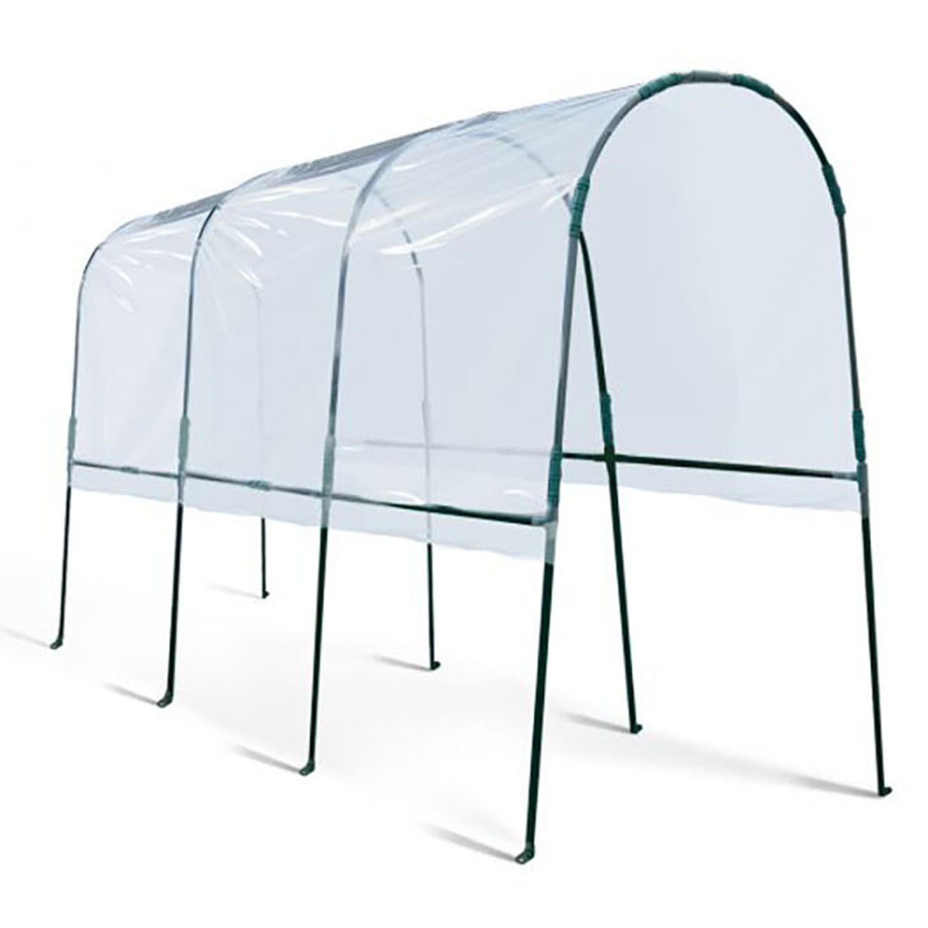 Pratik Garden Serre tomate 4m V2 vert/transparent - 400x120x170  cm