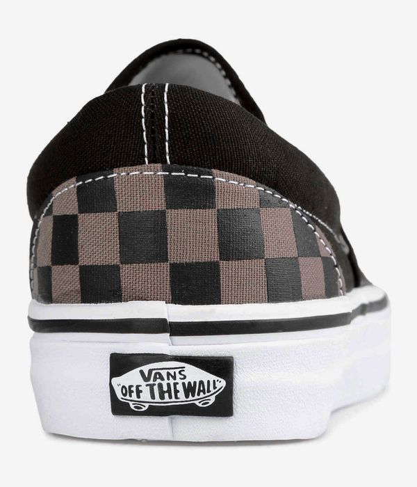 Vans Classic Slip-On Schuh (black pewter checkerboard)