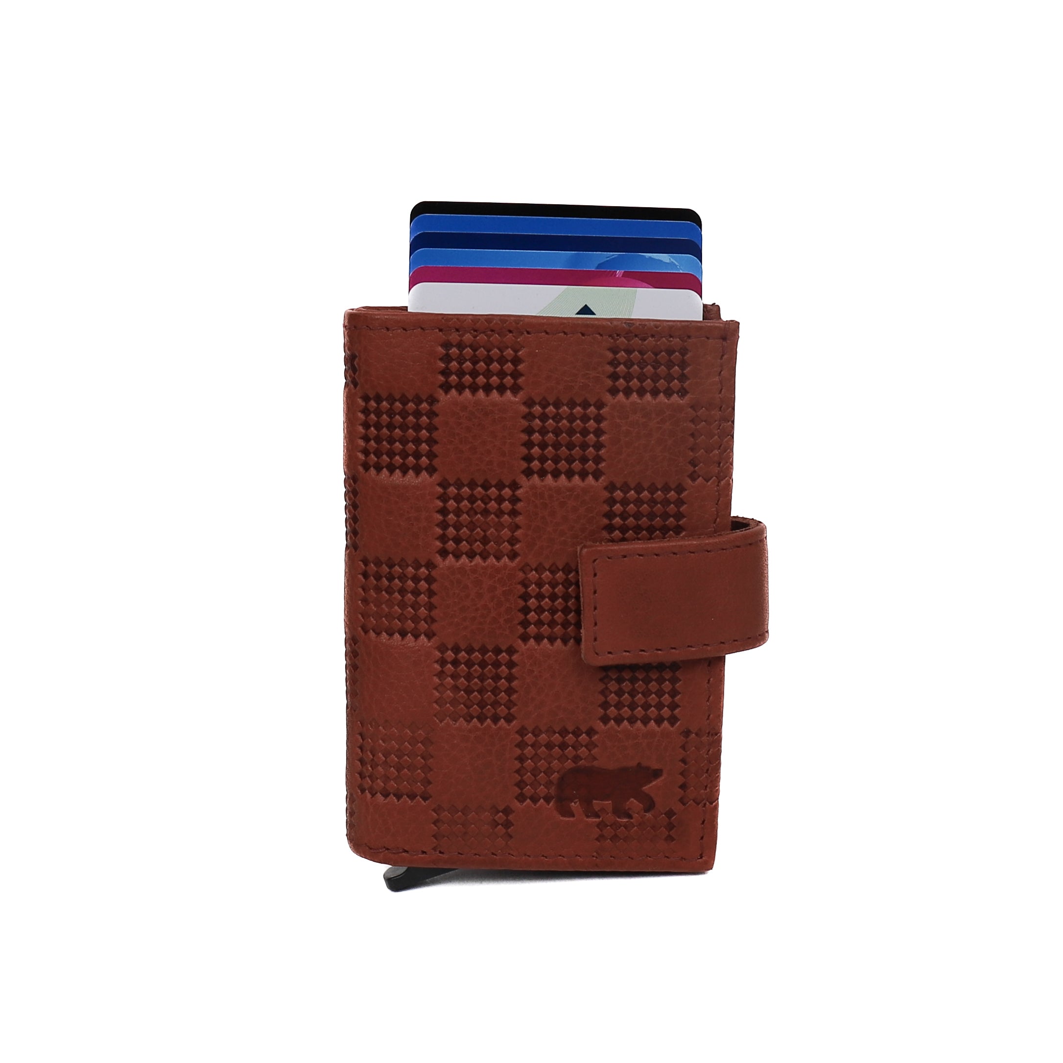 Pasjeshouder 'Elsie' block/rood Block Rood
