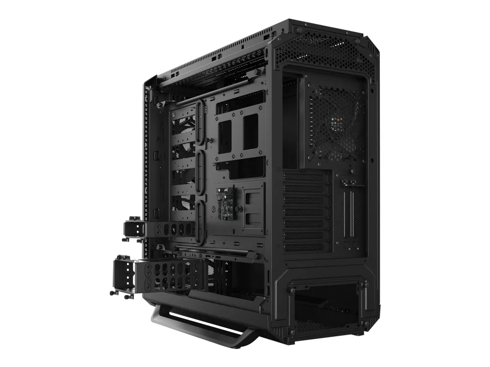 be quiet! Silent Base 802 - Tower - udvidet ATX - ingen strømforsyning (ATX / PS/2) - sort - USB/Lyd