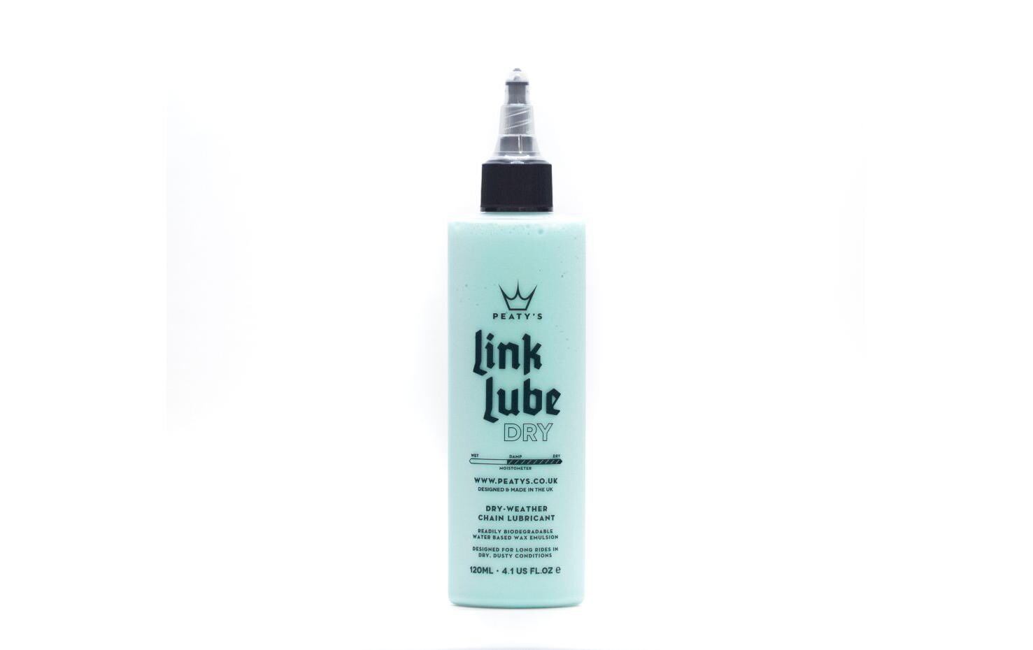 Schmiermittel Link Lube DryWachsbasiertes Kettenschmiermittel für trockene Bedingungen
