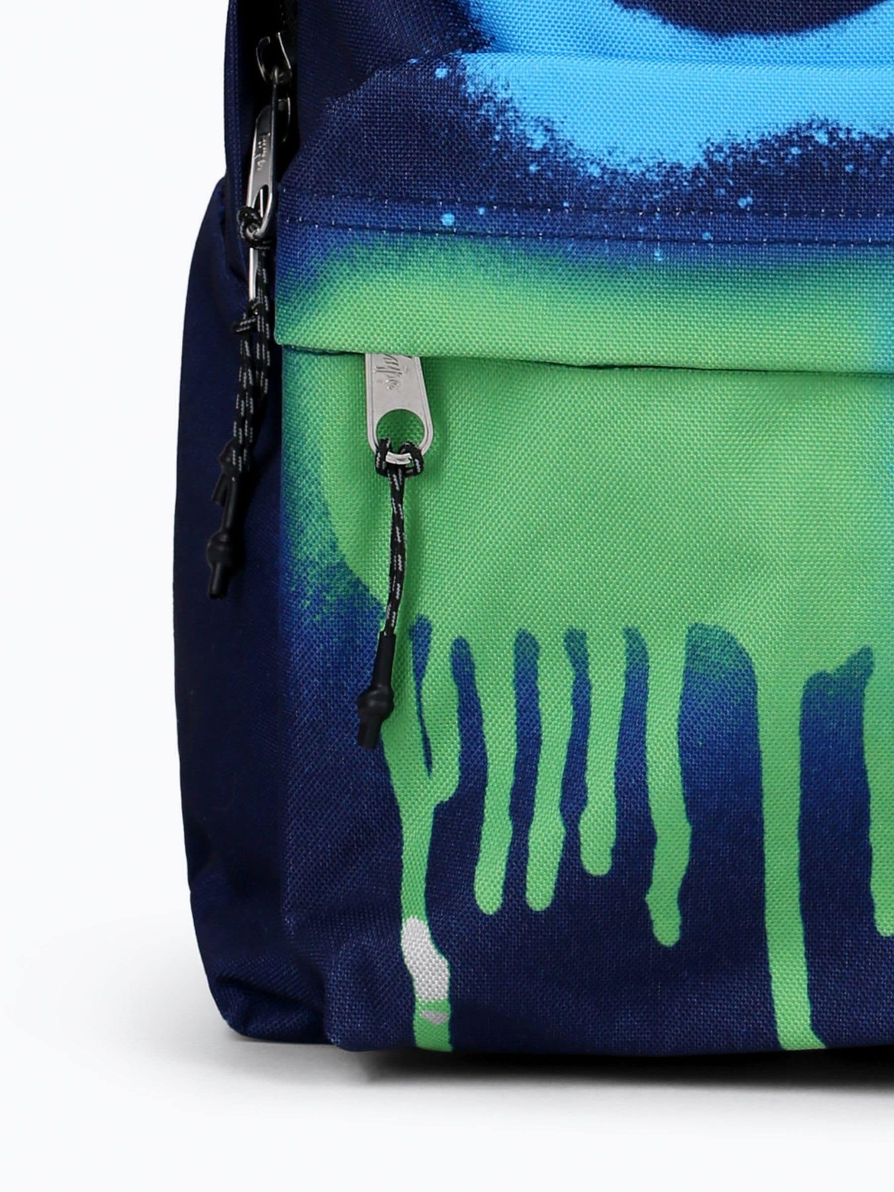 Hype Unisex Navy Spray Smiley Backpack