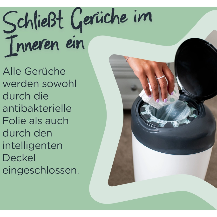 Tommee Tippee Nachfüllkassetten Simplee Sangenic Windeleimer 6er Set