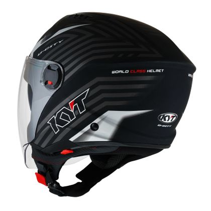 Casque KYT D-CITY - LUCENT - Noir / Gris