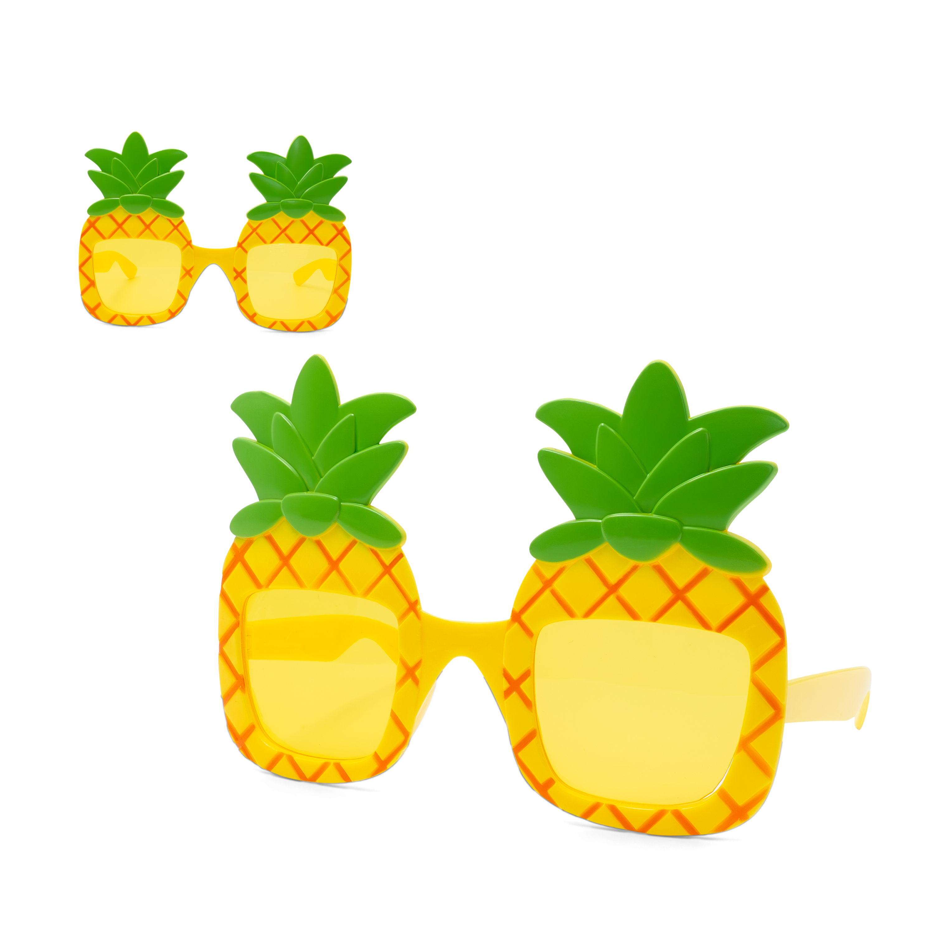 (6er Set) Photo Booth Sommer Brille Fotorequisite Party Sonnenbrille Verkleidungs Accessoire für lustige Bilder - Hawaii