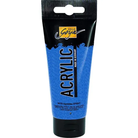 SOLO GOYA Acrylic Effekt Saphirblau 100 ml Tube