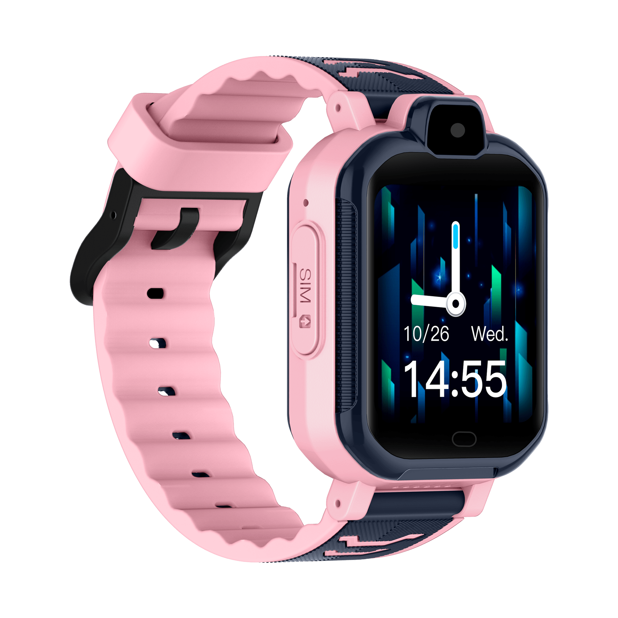 Relógio inteligente infantil Leotec Allo Max 4G GPS Anti-perda Rosa