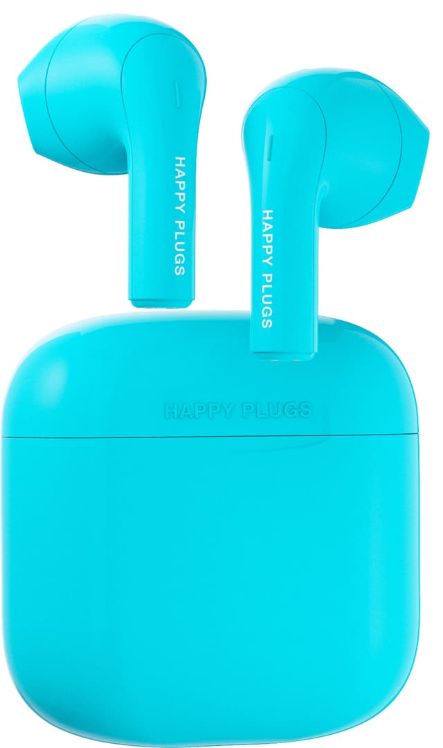 Happy Plugs Joy True Wireless in-ear høretelefoner (turkis)