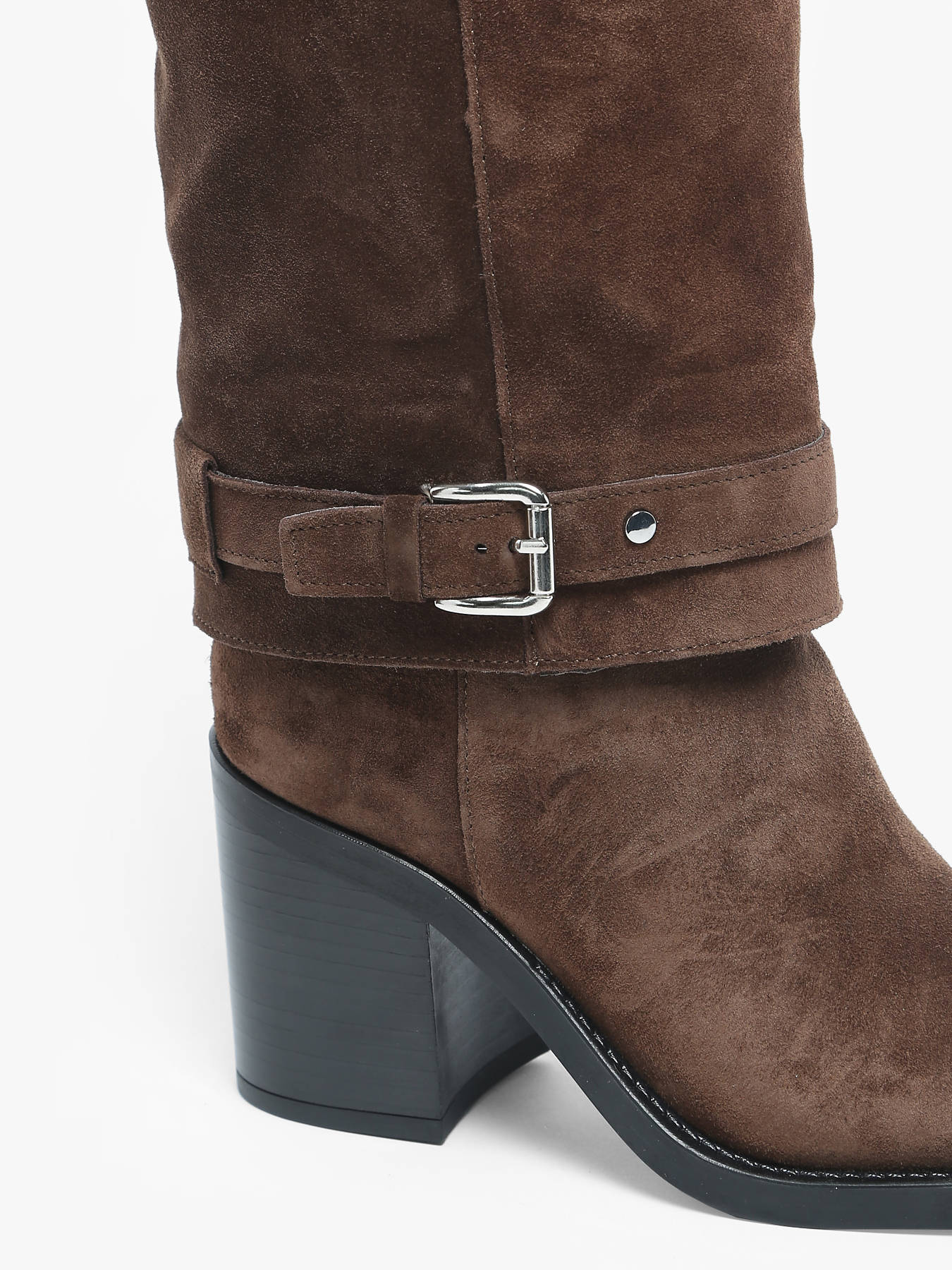 Bottes  talon Selena en cuir ALPE