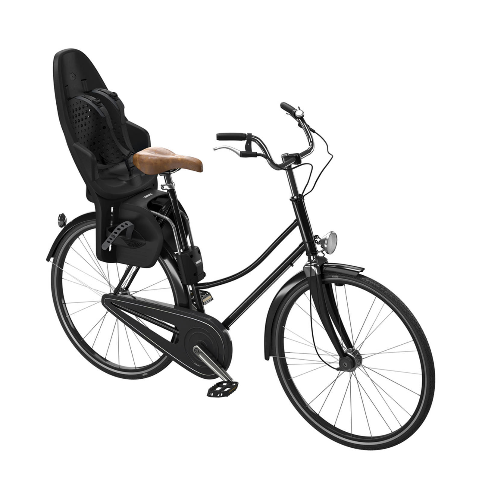 Thule Yepp 2 Maxi fietsstoeltje Frame Montage Agave + extra adapter