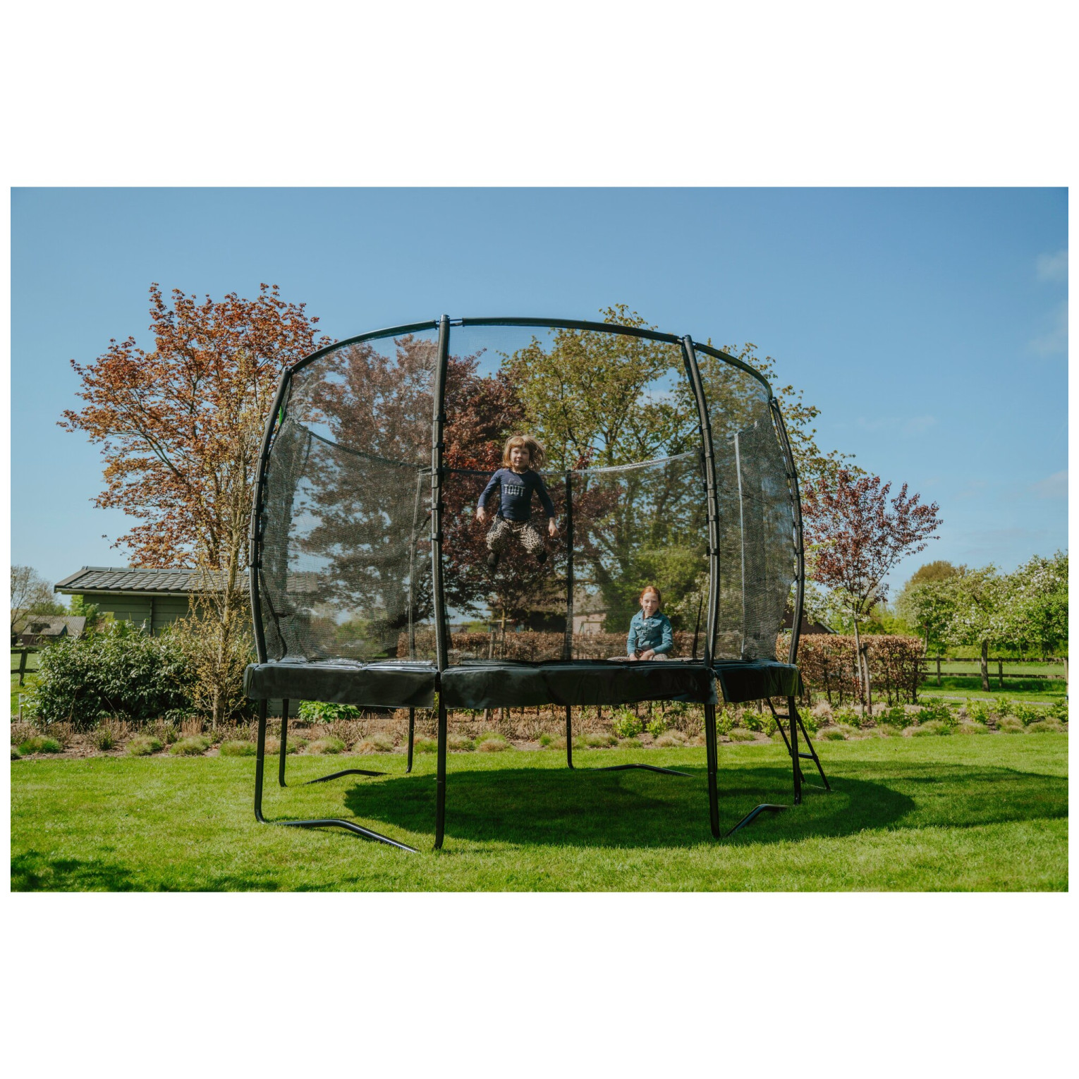 EXIT Allure Premium trampoline ø366cm - groen
