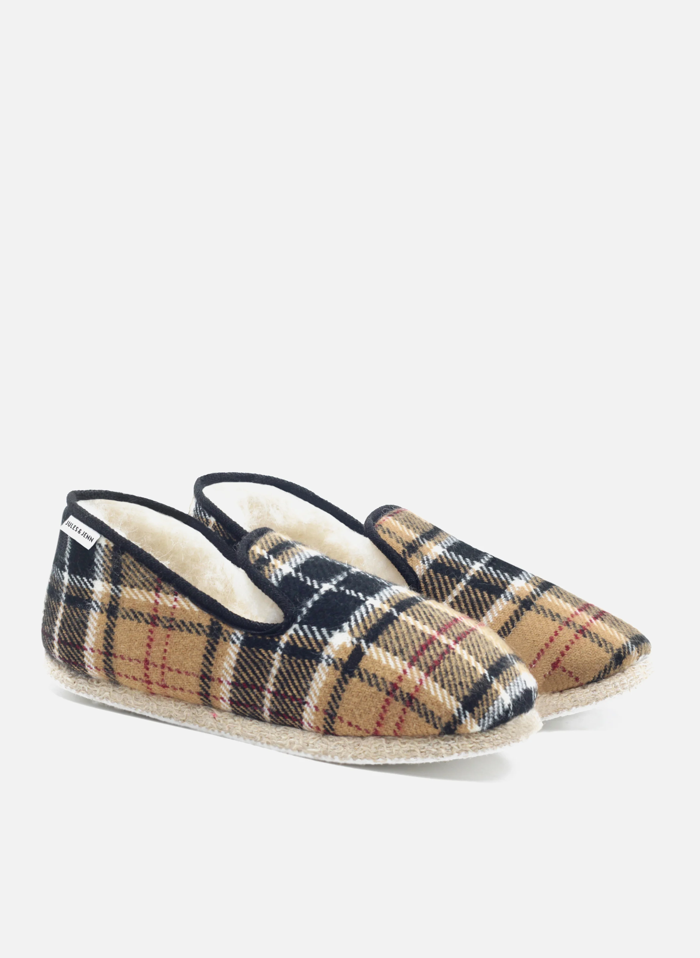 Charentaises tissu | Beige