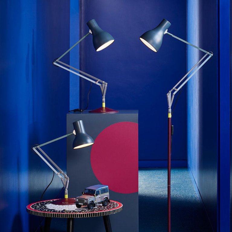 Arbeitsplatzl. Anglepoise 75 Mini Paul Smith Ed.