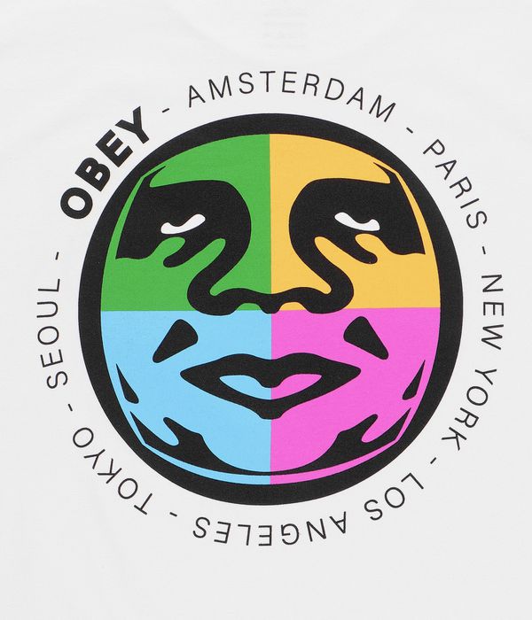 Obey City Built T-Shirt (white)