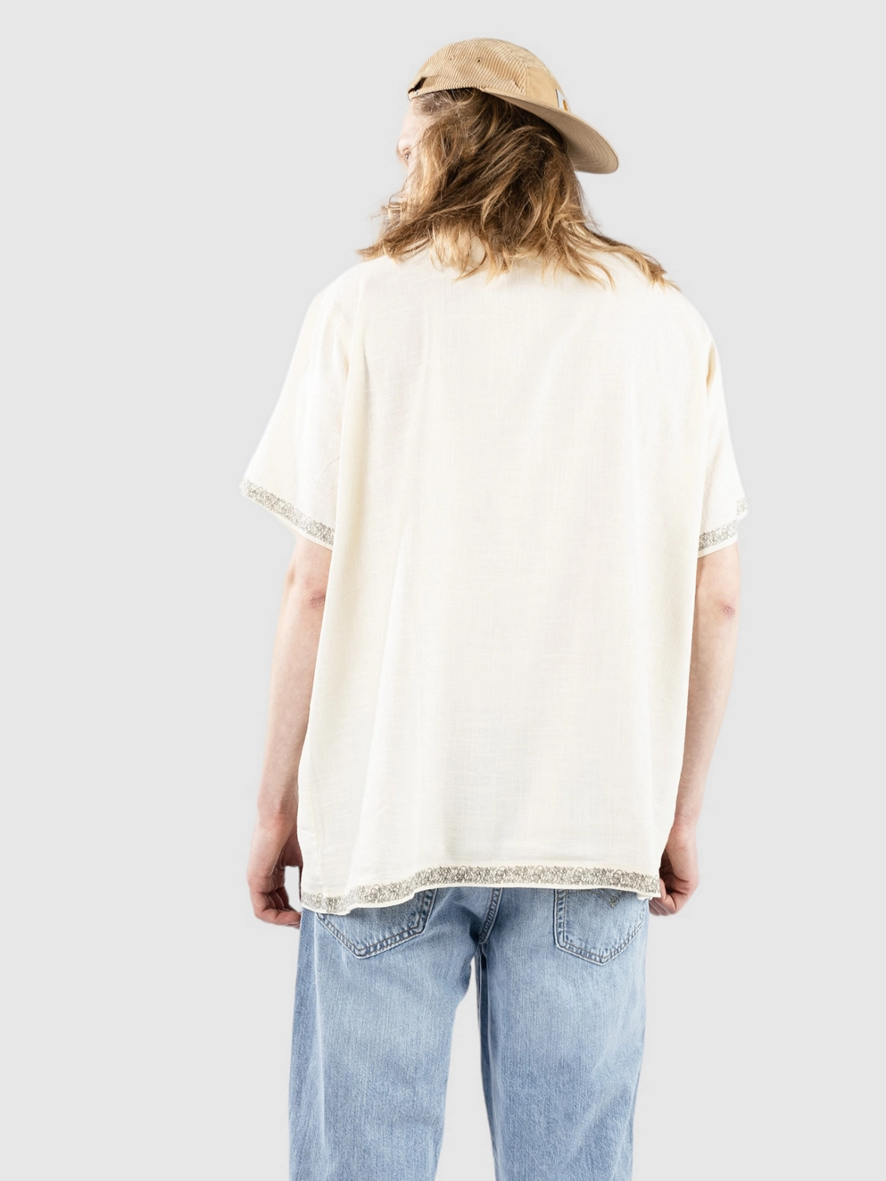 Misfit Shapes Pandaan Linen Shirt natural