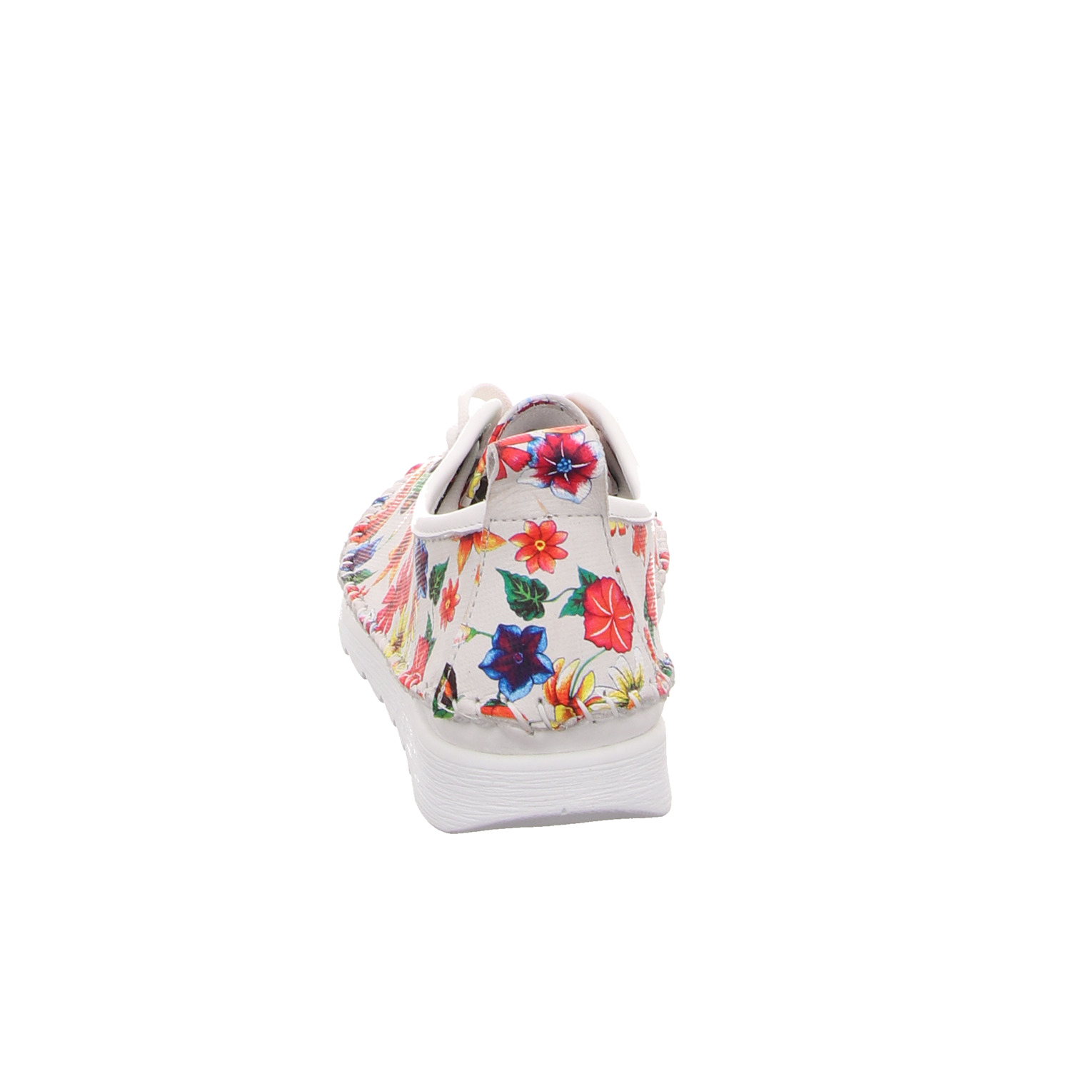 HBH Schnürhalbschuh bunt weiss/weiss kombi