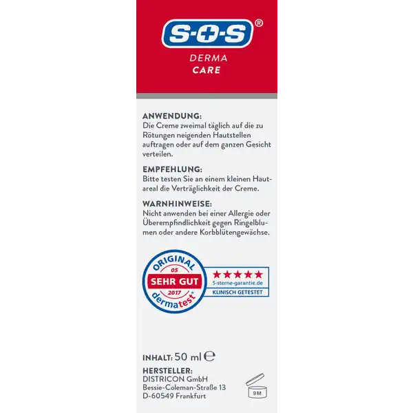 Derma Care Anti-Rötungen Gesichtscreme Akut