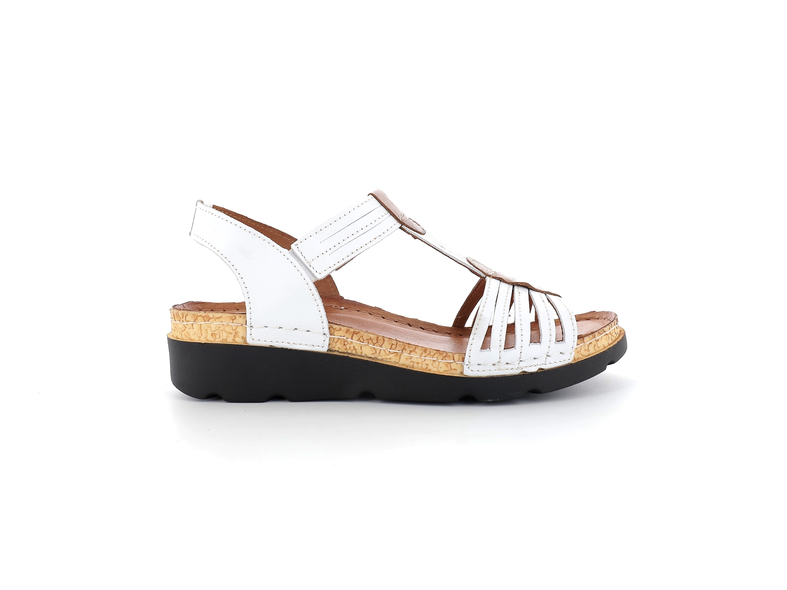 K brand-IZA Cuir Blanc