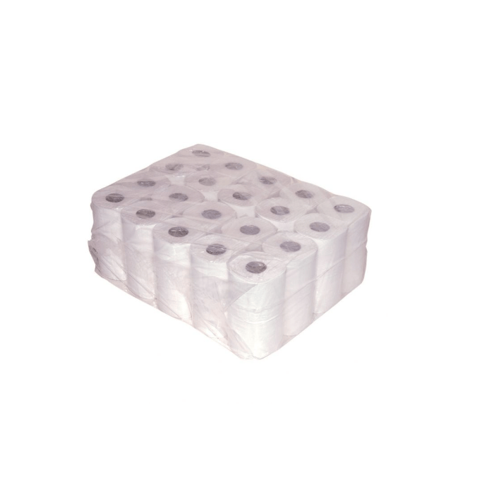 40rl Toiletpapier 2-laags 400 Vel wit 40 rollen Voordeelbundel grootverpakking