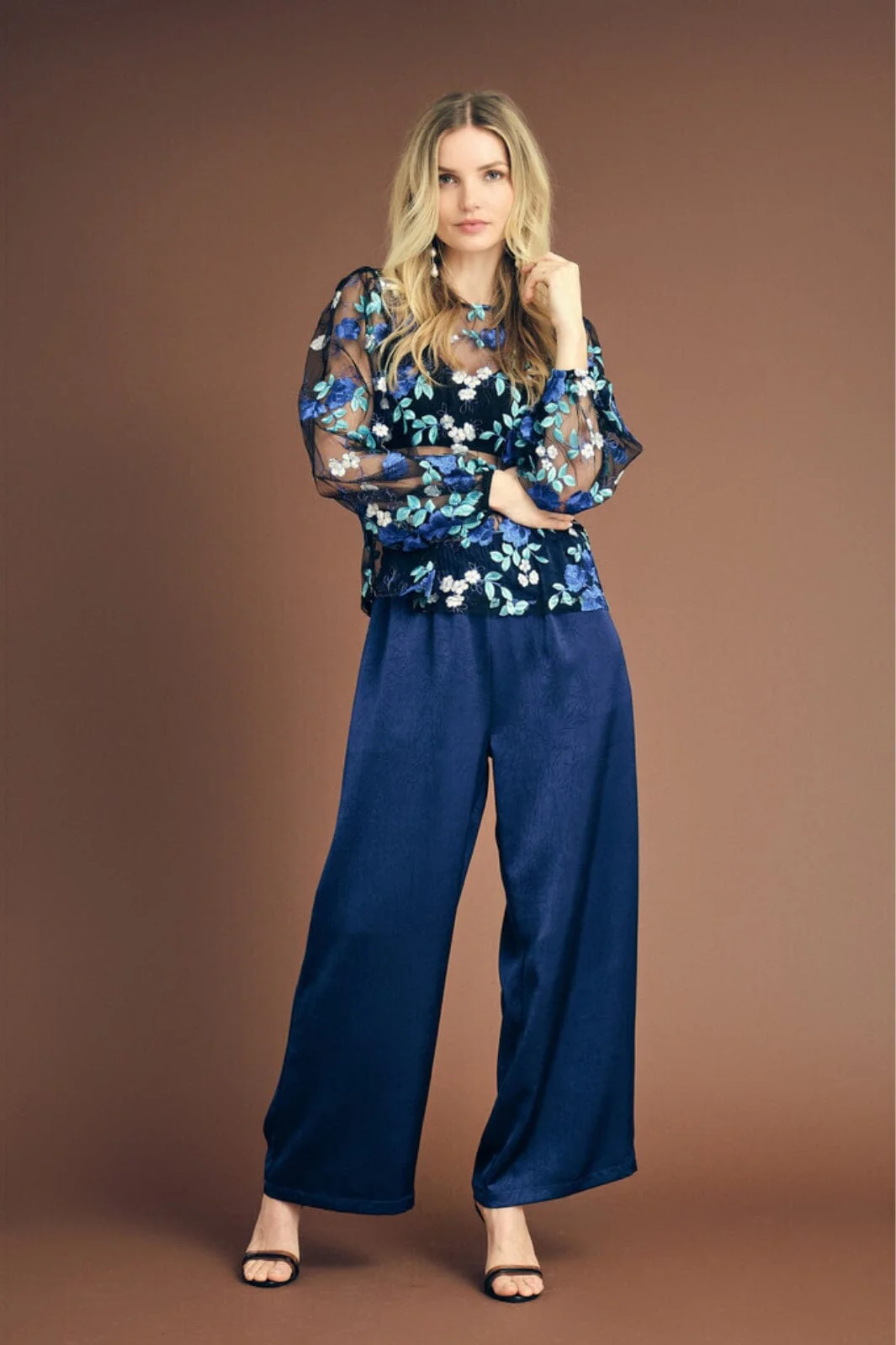 A-View Fuschia Blouse