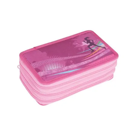 Stylex Tripledecker Federtasche pink, 31-teilig