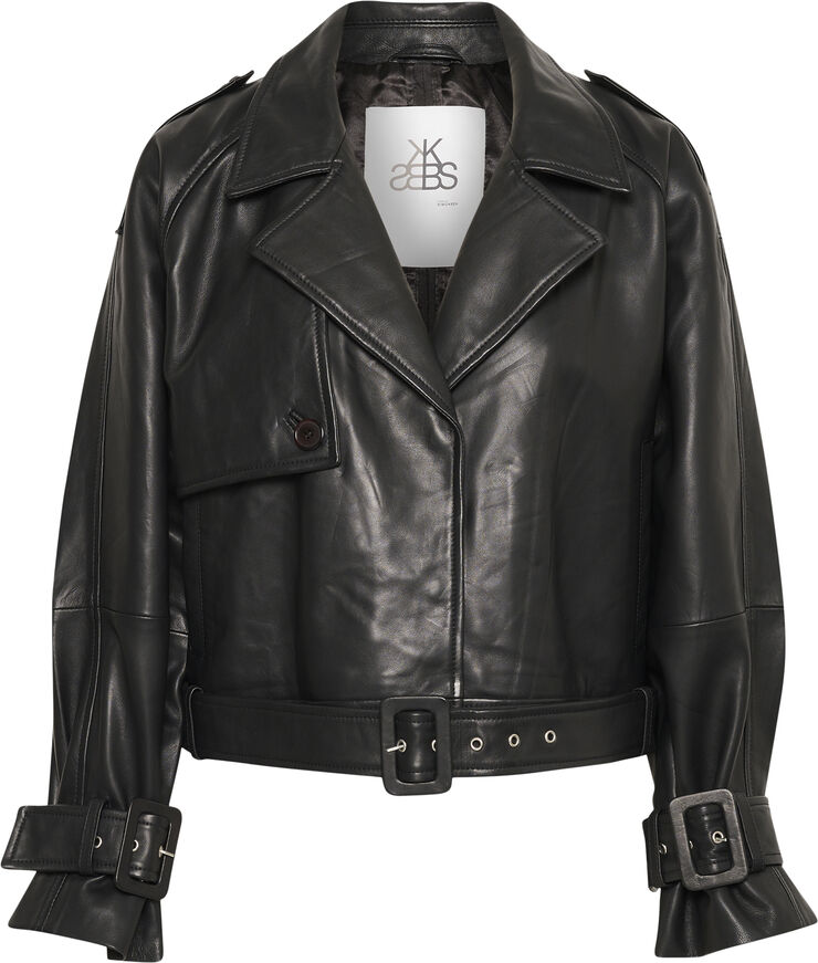 Karen by Simonsen KBPuk Leather Jacket Meteorite