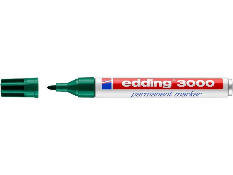edding Permanent-Marker 3000 Grün Permanentmarker