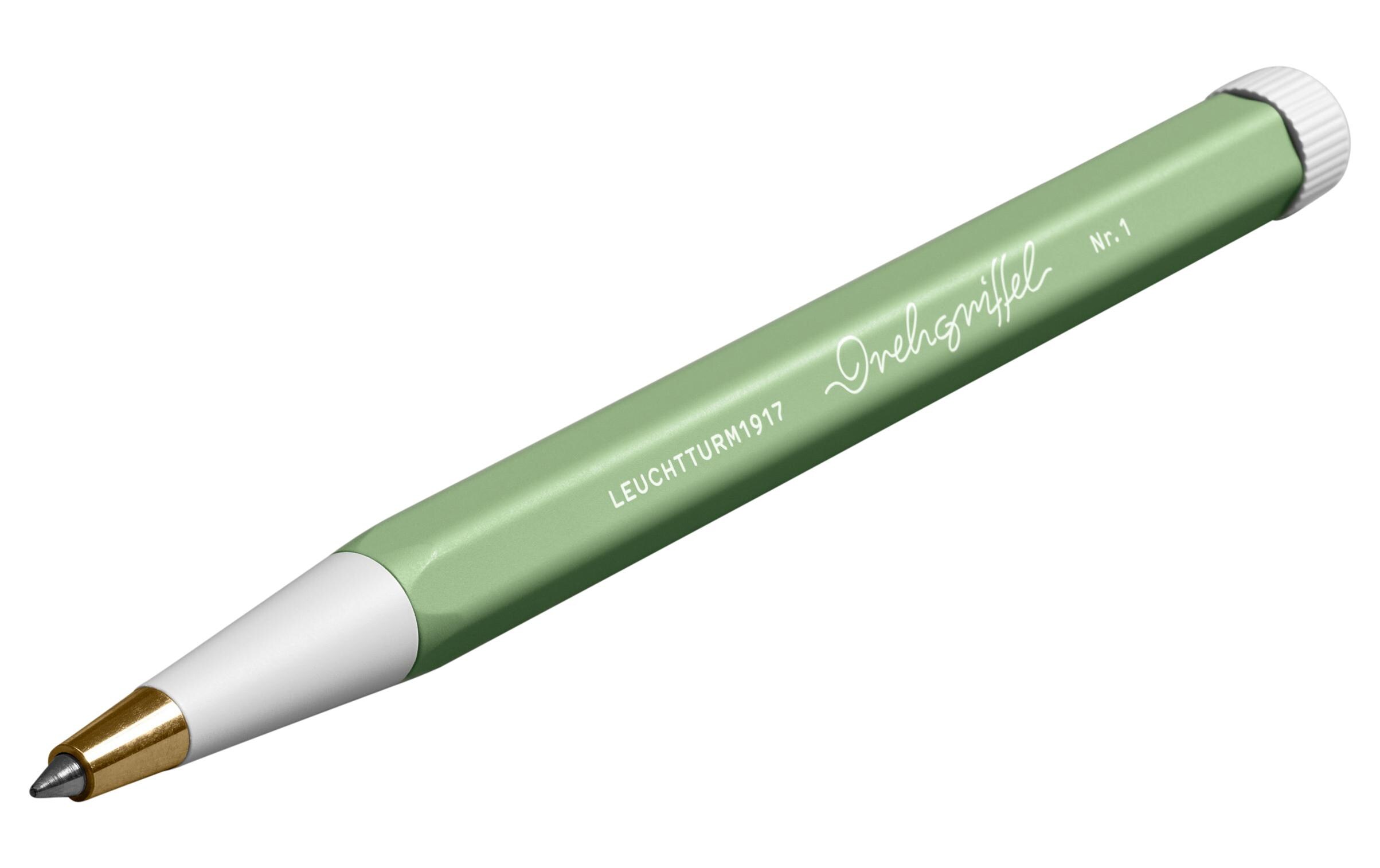 Gelschreiber Drehgriffel 0.5 mm, SalbeiGelminenstift ideal für Schreiben, Skizzieren und Zeichnen