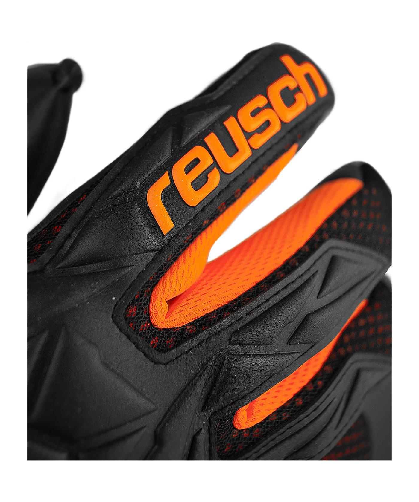 Reusch Attrakt Infinity Airvent TW-Handschuhe Schwarz Orange F7784