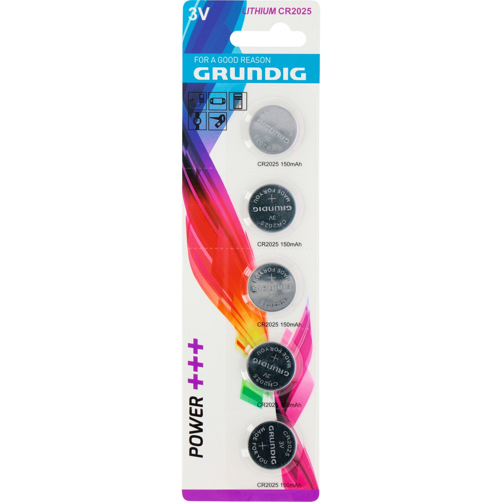 Grundig Batt. CR-2025 5St