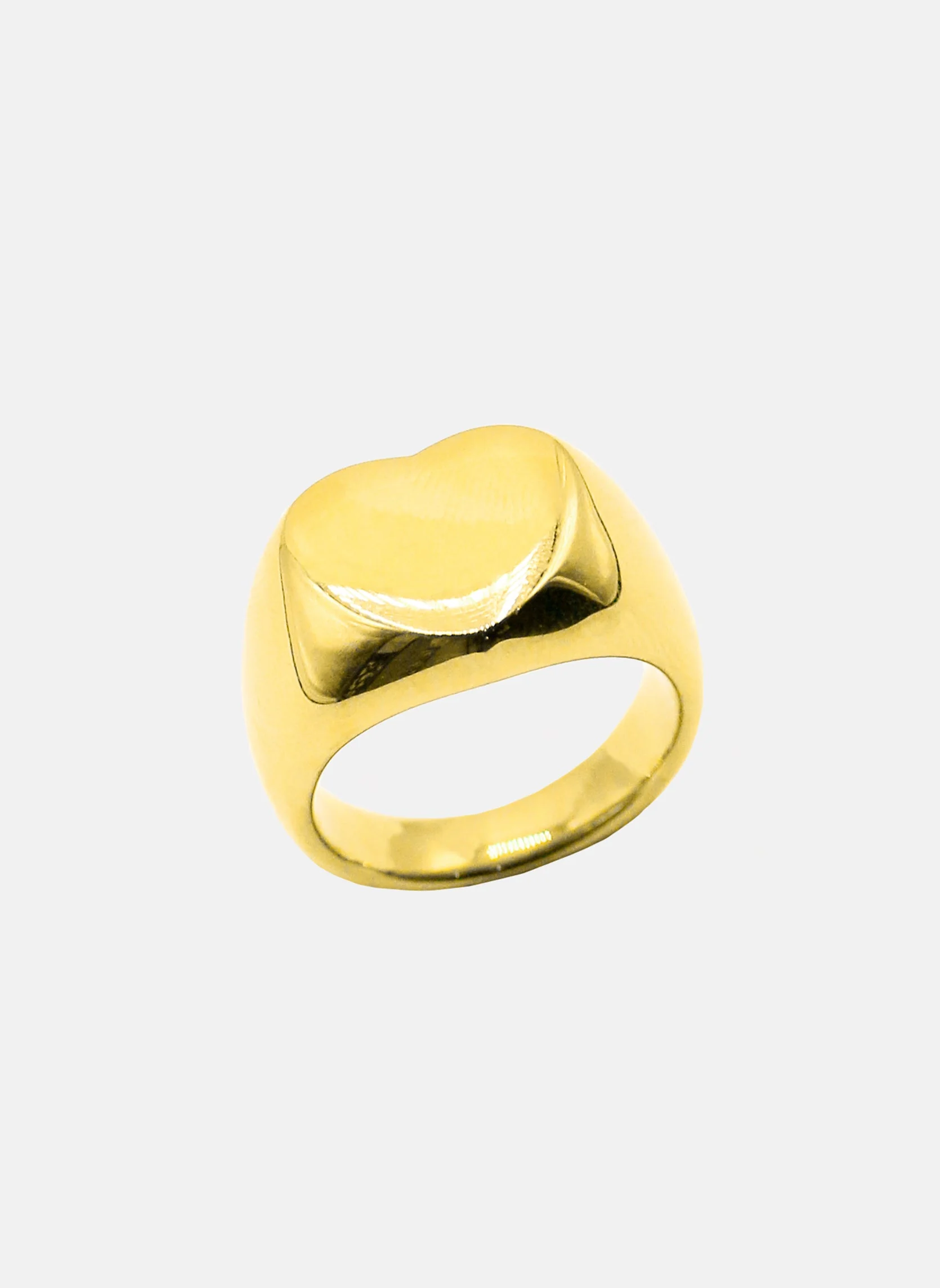 CORAL - Bague large coral | Doré