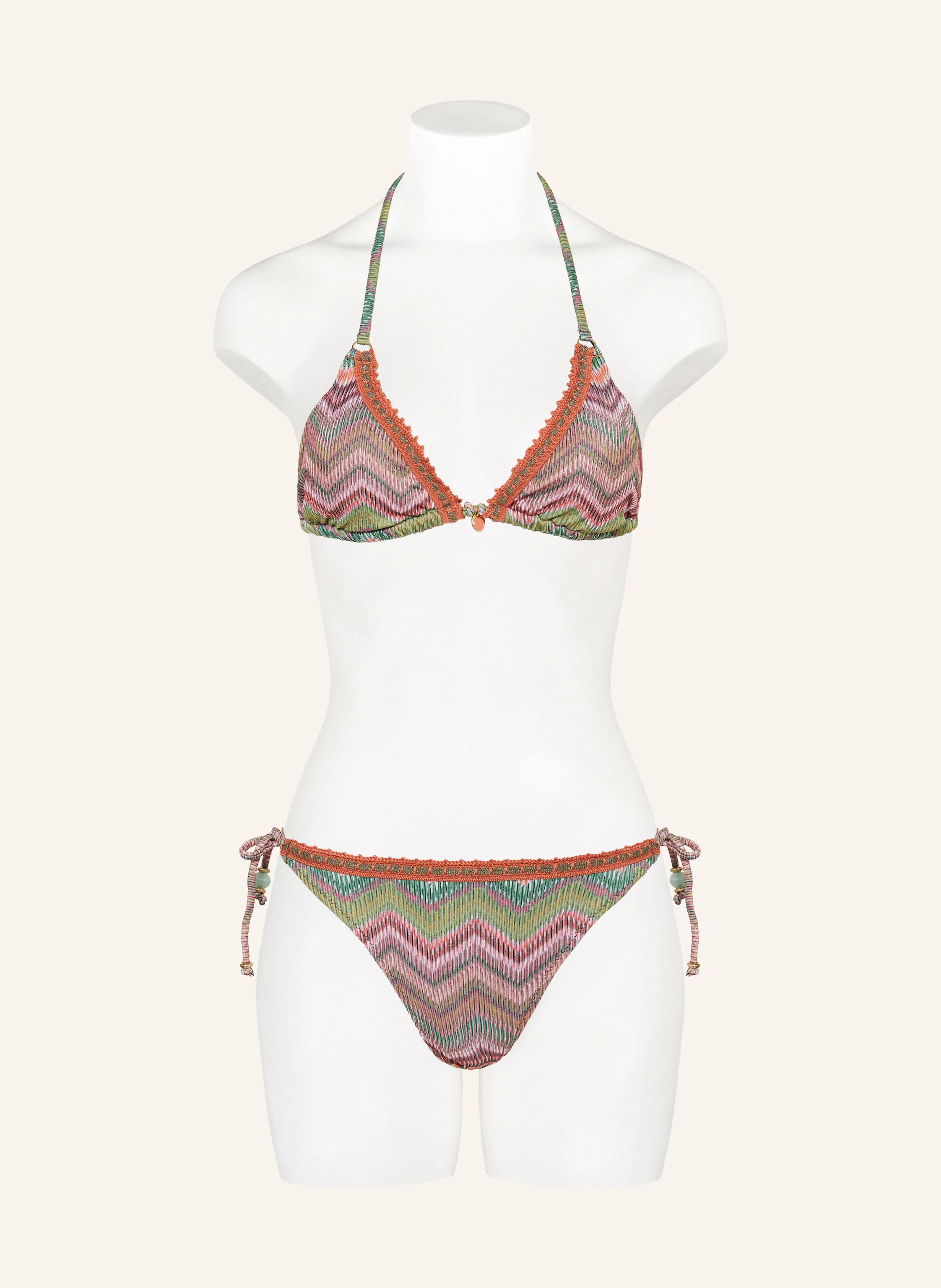 BANANA MOON COUTURE Triangel-Bikini-Hose INAYA TAKA mit Glitzergarn