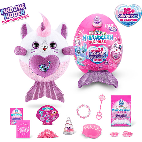 Rainbocorns Mermaidcorn Surprise bamse - assorteret