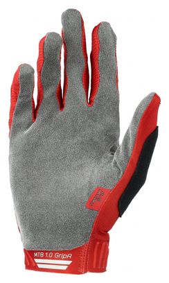 Gants Leatt MTB 1.0 GripR Rouge Chilli