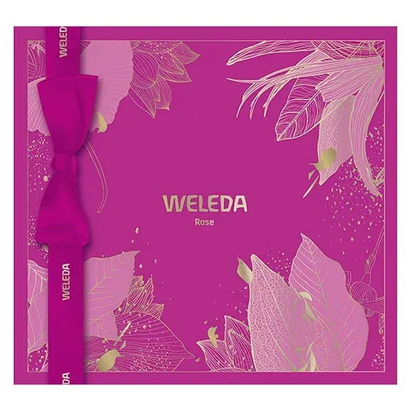 Weleda Coffret Rose Musquée Routine Crème Jour 40ml et Contour des Yeux 12ml