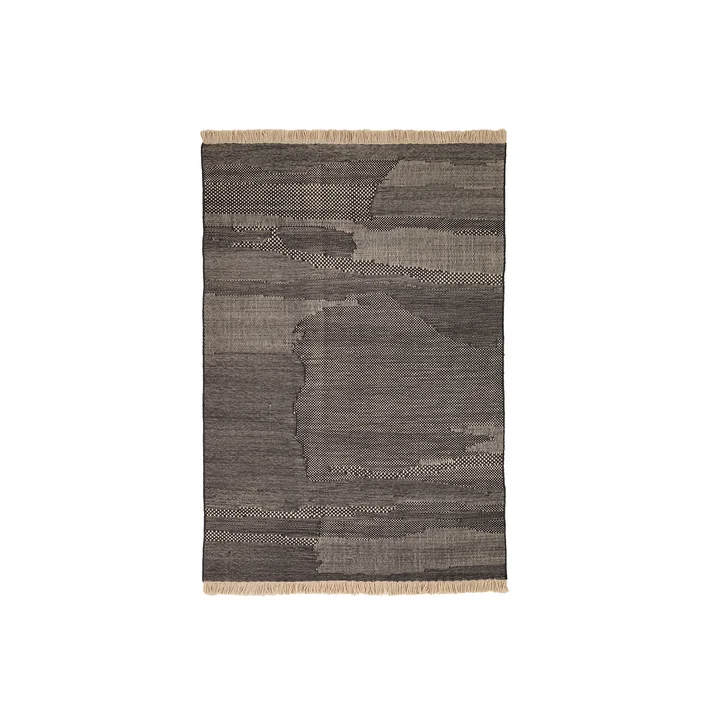 nanimarquina - Wabisabi Wollteppich, 170 x 240 cm, anthracite