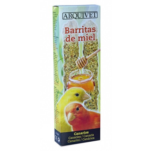 Palitos de canário com sabor de mel