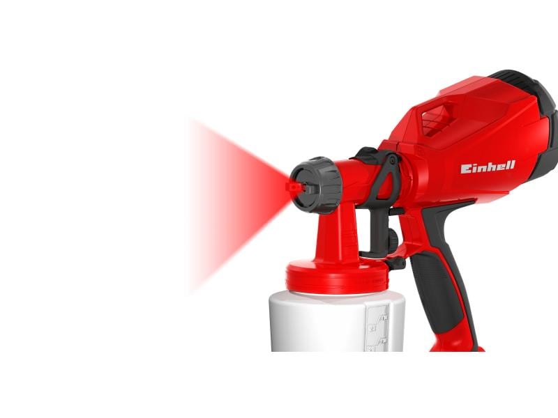 Einhell Farbsprühsystem TC-SY 400 P Farbsprühpistole mit 800 ml Behälter