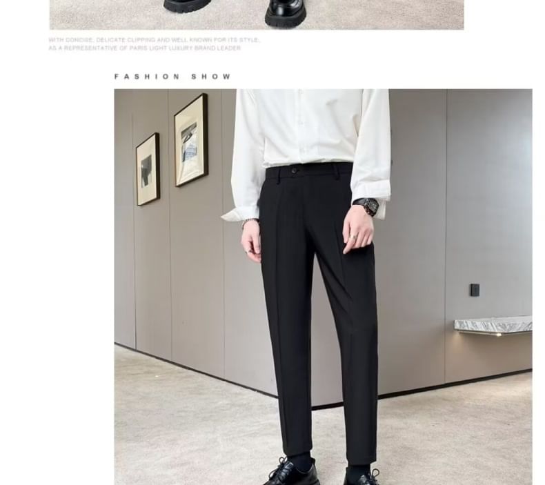 Bay Go Mall - Hoge taille, effen, rechte broek