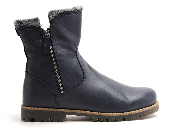 Andrea conti boots bottine plates femme 0346051 bleu