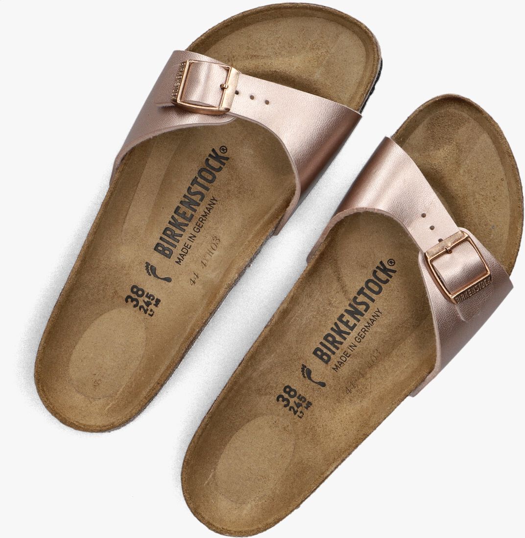 bronzen birkenstock slippers madrid