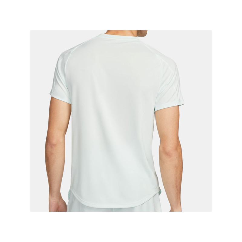 Tee-shirt Nikecourt Dri-Fit Victory marine ou vert clair