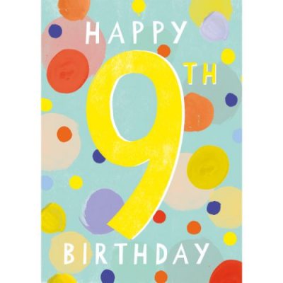 Happy 9th Birthday, Spots