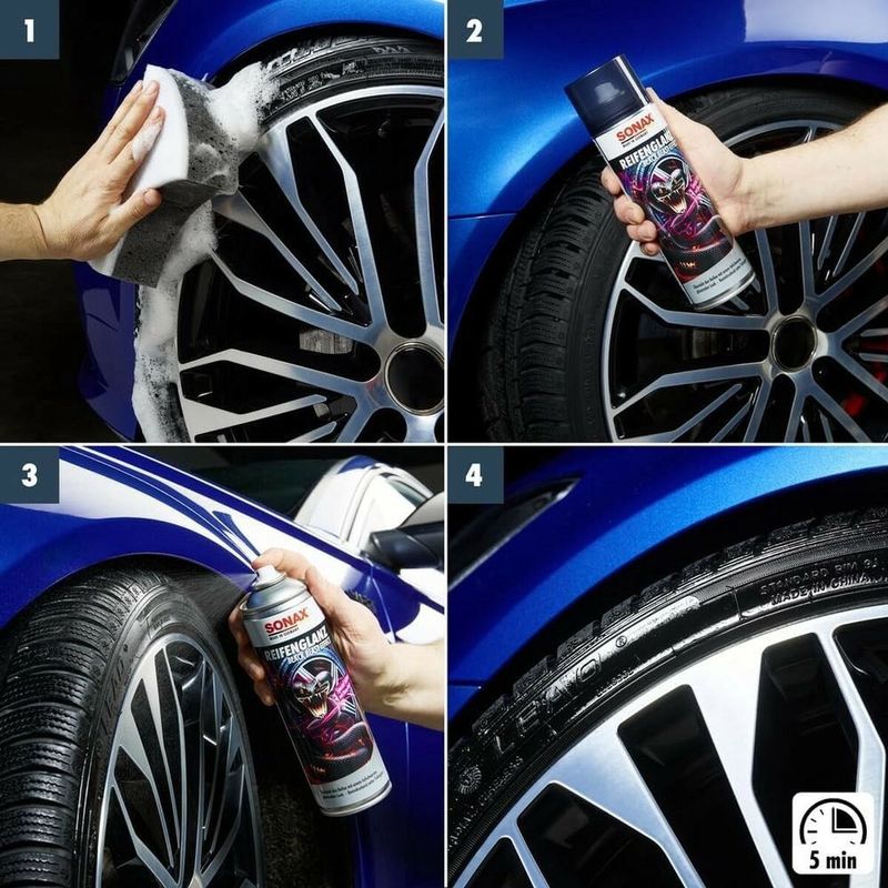 Sonax - Bandenpolijster - 500 ml - Helder - Multifunctioneel