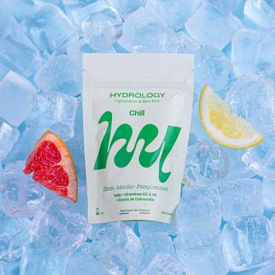 Pastilles aromatisées - Chill - Citron & pamplemousse - 15 billes
