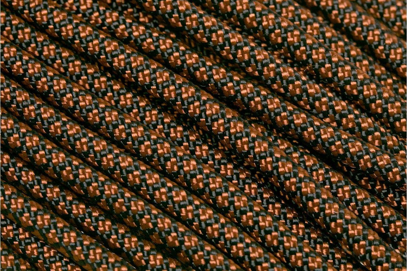 Knivesandtools 550 paracord type III, kleur: rust diamonds, 25 ft (7,62 m)